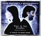 Time To Say Goodbye (Con Te Partirò) [4-Track CD Single, Import, incl. Sarah`s Intimate Version]