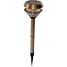 Solar Lights, Stainless Steel, Adjustable, Outdoor, Garden or Path Lot of 2