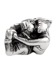 Silverado Tango Silver Charm - Fits On Pandora Chamilia And Troll Bracelets