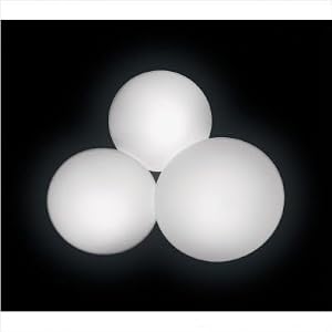 Puck 9W Wall Fixture or Ceiling Light in White Lacquered Light Bub Type: 5 x... by Vibia