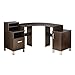 South Shore 7219780 Element Collection Corner Desk, Chocolate