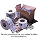 Zebra Z-Ultimate 3000 - Perforated glossy permanent acrylic polyester labels - white - 2 in x 4 in - 1340 pcs.