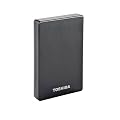 Toshiba PA4265E-1HJ0 STOR.E ALU 2S 1TB externe Festplatte (6,4 cm (2,5 Zoll), USB 3.0) schwarz