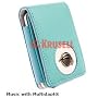 Krusell Ipod Nano Leather Case with Multidapt (Turquoise)