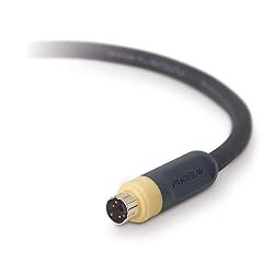 Belkin PureAV AV21100-06 6-Foot S-Video Cable