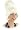 www.frisurentrend.com - Mia Damen 60er Jahre Hoch Frisur Per�cke weiss