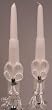 Carved Tapers wih Western Charms