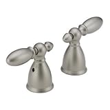Delta Faucet H216NN Victorian, Two Metal Lever Handle Kit, Pearl Nickel