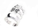 Sterling Silver Three-piece Toe Ring Set
