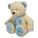 Russ Berrie  Cozy Cuddles Medium Blue Bear