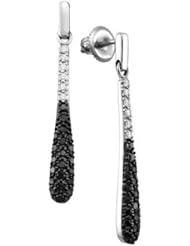 0.77CTW DIAMOND MICRO PAVE EARRINGS