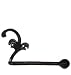 Ballarat II Wrought Iron Leaf Toilet Paper Holder Right