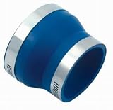  : Air Intake Reducer Coupler Blue Connects 4 in. Dia. Intake Tube To 3 in. Dia. Components Incl. Rubber Coupler/2 Clamps