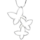 Beautiful Designer PENDANT Butterfly Metal Fashion Pendant without chain in 14K White Gold, FREE 2-Day Shipping and 100% Satisfaction Guaranteed.