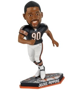 Julius Peppers Chicago Bears Thematic Base Bobblehead Figurine