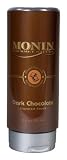 Monin Flavored Sauce, Dark Chocolate, 12-Ounce Bottles (Pack of 6)