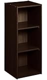 ClosetMaid 8985 Stackable 3-Shelf Organizer, Espresso