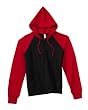 Ladies' Two-tone Raglan Full-zip Hooded Sweatshirt