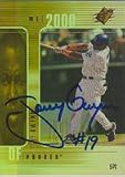 Tony Gwynn, San Diego Padres, 2000 Upper Deck SPX Autographed Card