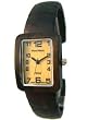Tense Solid Dark Sandalwood Slip Cuff Ladies Bracelet Wood Watch L8203D