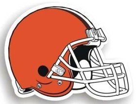 Cleveland Browns 12'' Helmet Car Magnet