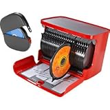 Discgear Studio Red 100-DVD/CD Storage