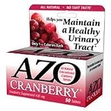 AZO Cranberry Supplement 50 Tablets by Amerifit Nutrition / 50 Tablets