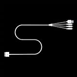 サンコ- iPad/iPhone AVケーブル IPHD4GA4