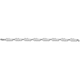 University of Florida Gators Bracelet 7.25 (Silver)