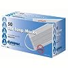 Earloop Procedure Face Masks Blue with glass-free filter , Box of 50