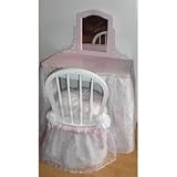 Little Miss Princess Vanity and Chair Set
