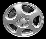 OEM Aluminum Wheel 15x6 5 Lug 5 Spoke Silver w/Gold