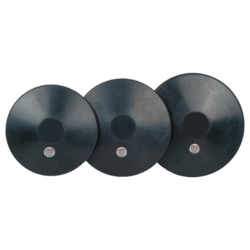 Amber Sports Practice Rubber Discus Black 2.0kg College
