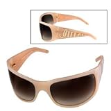 Juicy Couture Wraparound Sunglasses ROYALP/S/02B8/Y6/72: Frog/Brown Gradient