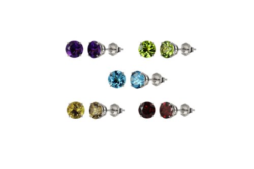 Set of 5 Sterling Silver