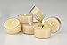 Bluecorn 100% Pure Beeswax Tealight Candles | Natural Beeswax Candles, Ivory White Tea Lights Candles | Long Burn (4-5 Hours) | Soy, Paraffin, & Fragrance Free, Bulk 24-Pack | Handmade in Colorado