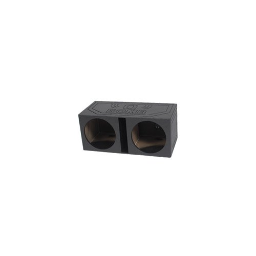 Q Power QBOMB15V Dual 15Inch Vented Speaker Box from High Grade MDF