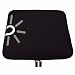 Notebook Tasche Neopren Sleeve Schutzhülle schwarz passend