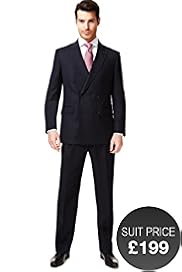 Collezione Wool Rich Double Breasted Striped Jacket