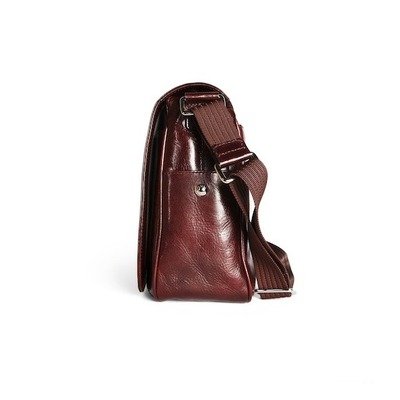 Old Leather Messenger Color: Dark Brown