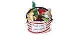 Organic Fruit Tote - Organic Egyptian Cotton Plush Teething Toys