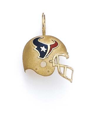 14k Houston Texans Pendant - JewelryWeb
