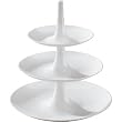Koziol Design Babell Large Tiered Serving Plate, White