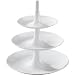 Koziol Design Babell Large Tiered Serving Plate, White