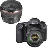 Canon EOS-7D Digital SLR Camera / Lens Kit with EF 28-135mm f/3.5-5.6 IS USM Standard Zoom Lens and EF 50mm f/1.2L USM Lens