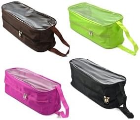 KLOUD City ® 5 colors nylon double-zipper travel portable shoe storage bag