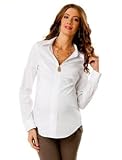 A Pea in the Pod Collection: Bailey 44 Long Sleeve Ruched Maternity T Shirt