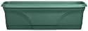 Dynamic Design MB3612FE Medallion Deluxe 36-Inch Poly Window Box with Saucer, Fern