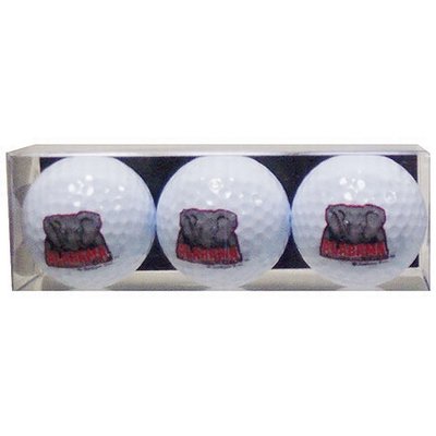 Alabama Crimson Tide Logo Golf Balls: 3 Pack