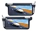 PAIR BLACK 12.2 COLOR SUNVISOR LCD DVD TFT HIGH RESOLUTION VIDEO MONITOR SCREENS SUN VISOR WITH WIRELESS REMOTE CONTROLS